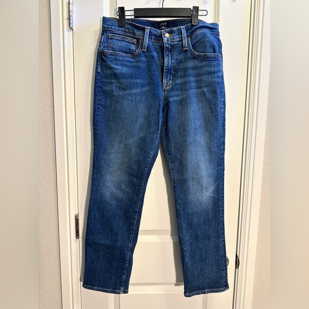 J. Crew Indigo Straight Leg Women's Jeans